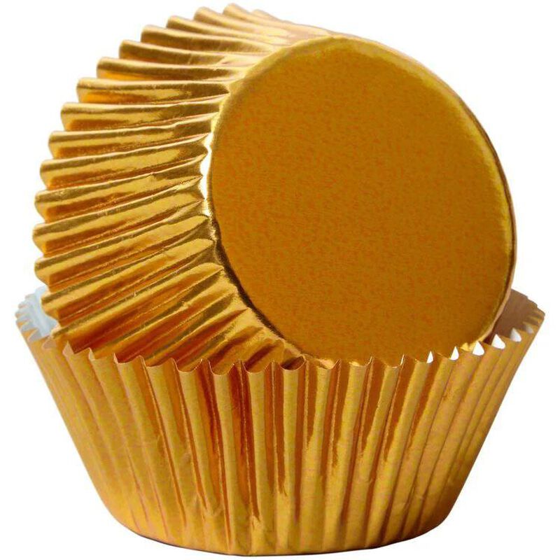 Wilton Baking Cups - Gold 24 Pack image number 0