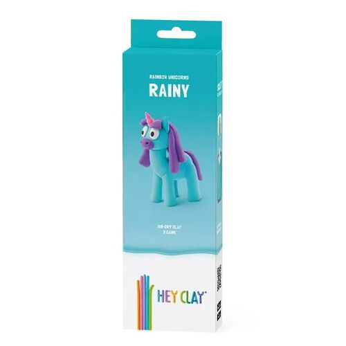 Hey Clay Rainbow Unicorn Rainy