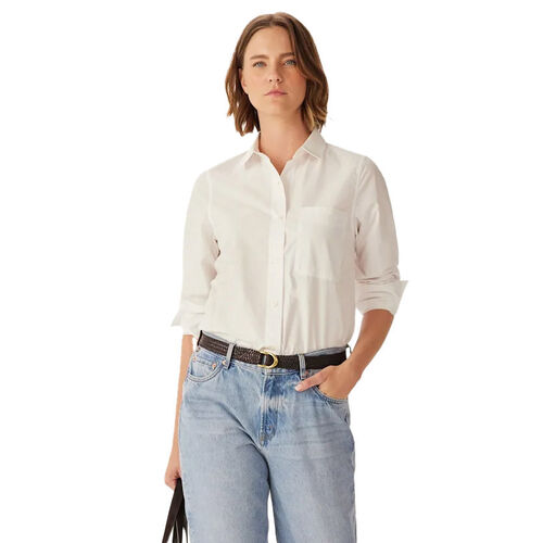R.M. Williams Crispin Poplin Shirt
