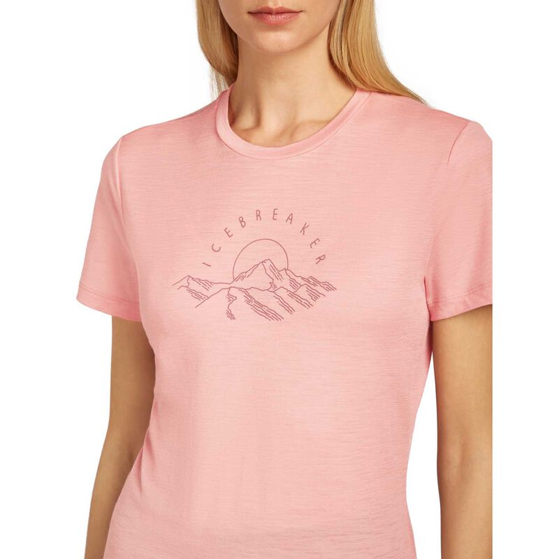 Icebreaker W Merino 150 Tech Lite SS Tee Sunrise Summit image number 6