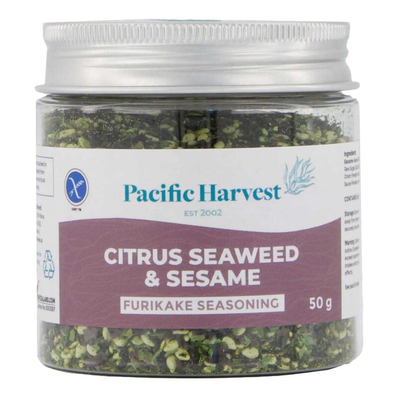Pacific Harvest Citrus Seaweed & Sesame Seasoning 50g image number 0