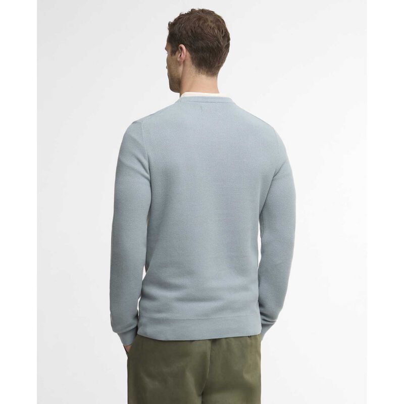 Barbour Essential Honeycomb Crew Neck Sweater image number 1