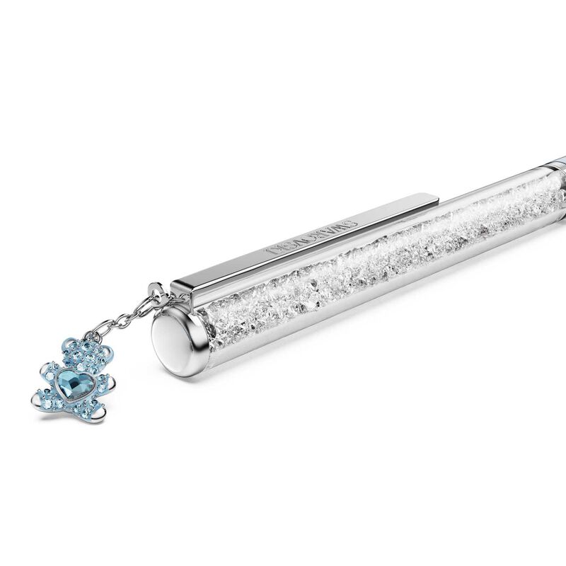 Swarovski Crystalline Ballpoint Pen - Blue Teddy image number 2