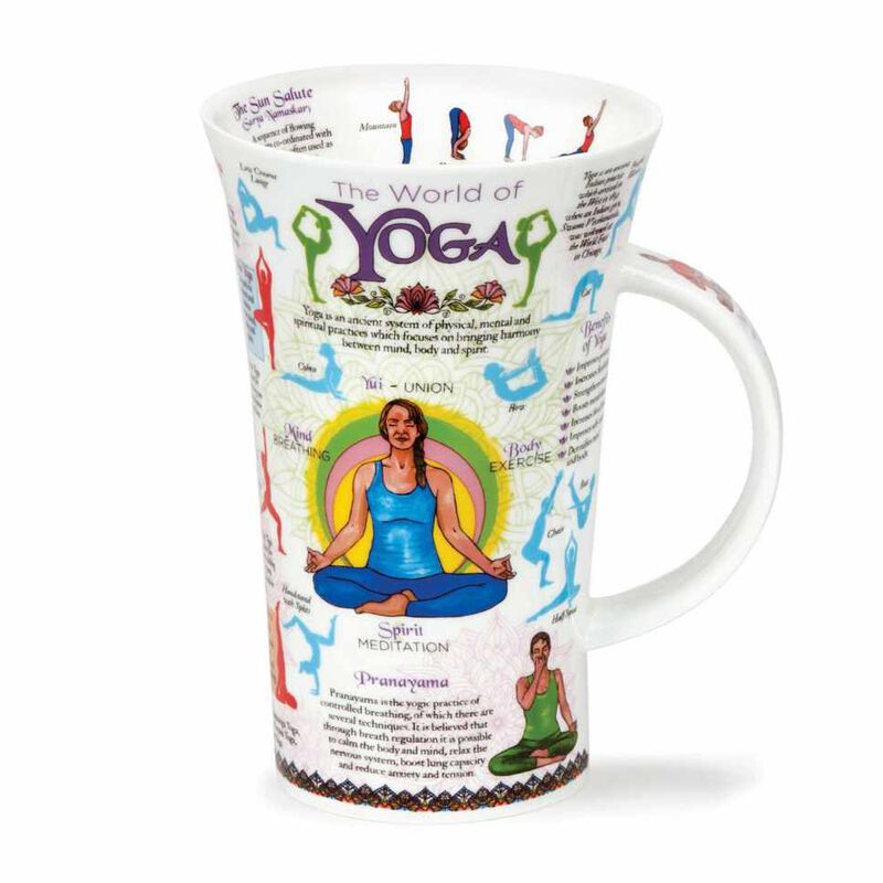 Dunoon Glencoe World Of Yoga Mug image number 0