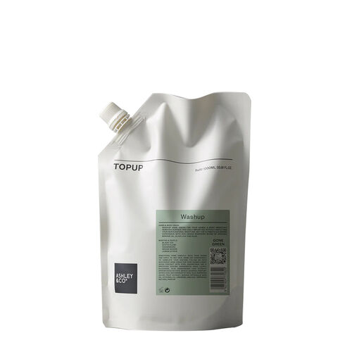 Ashley & Co Topup Gone Green Washup Refill 1L - Mortar & Pestle