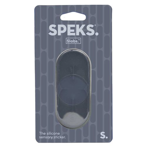Speks Slabs Tab Sensory Sticker - Path Grey