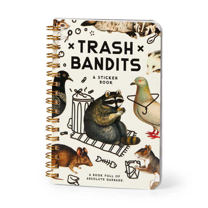 Brass Monkey Trash Bandits Sticker Book image number 0