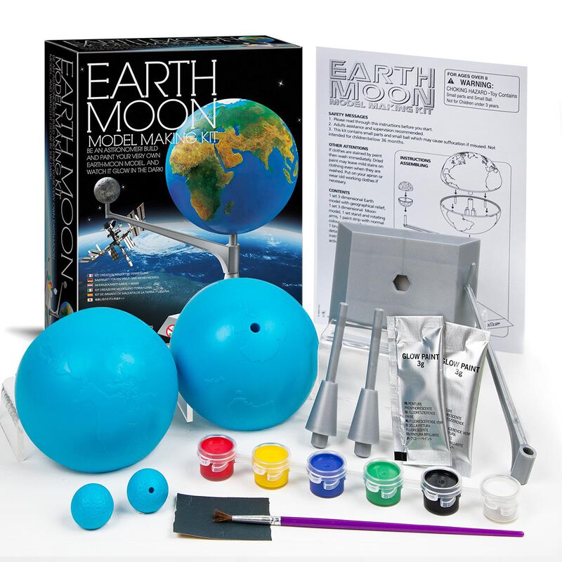 Voodle Kidzlabs/Earth-Moon Model Making Kit image number 1