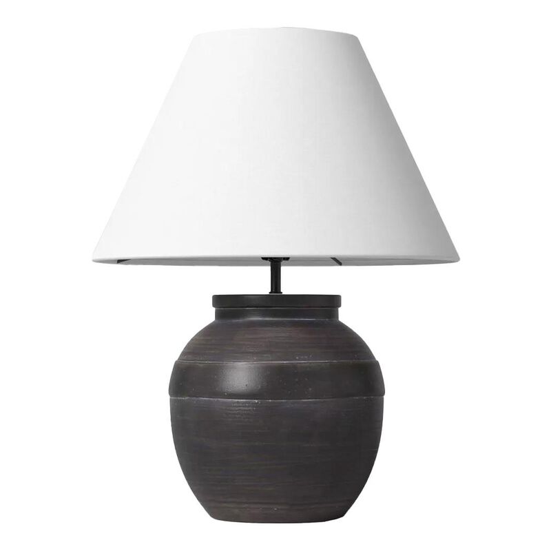 Capulet Potter Ceramic Table Lamp with Shade image number 0