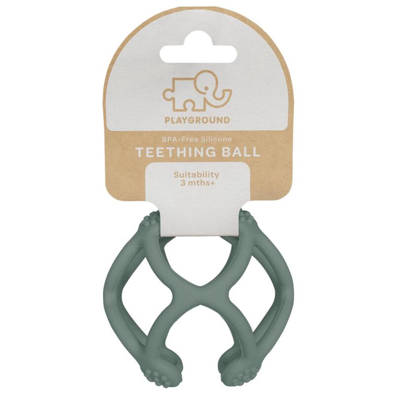 Living Textiles Silicone Teething Ball image number 0