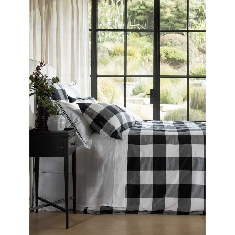 Wallace Cotton Piha Oxford Pillowcase Set image number 3