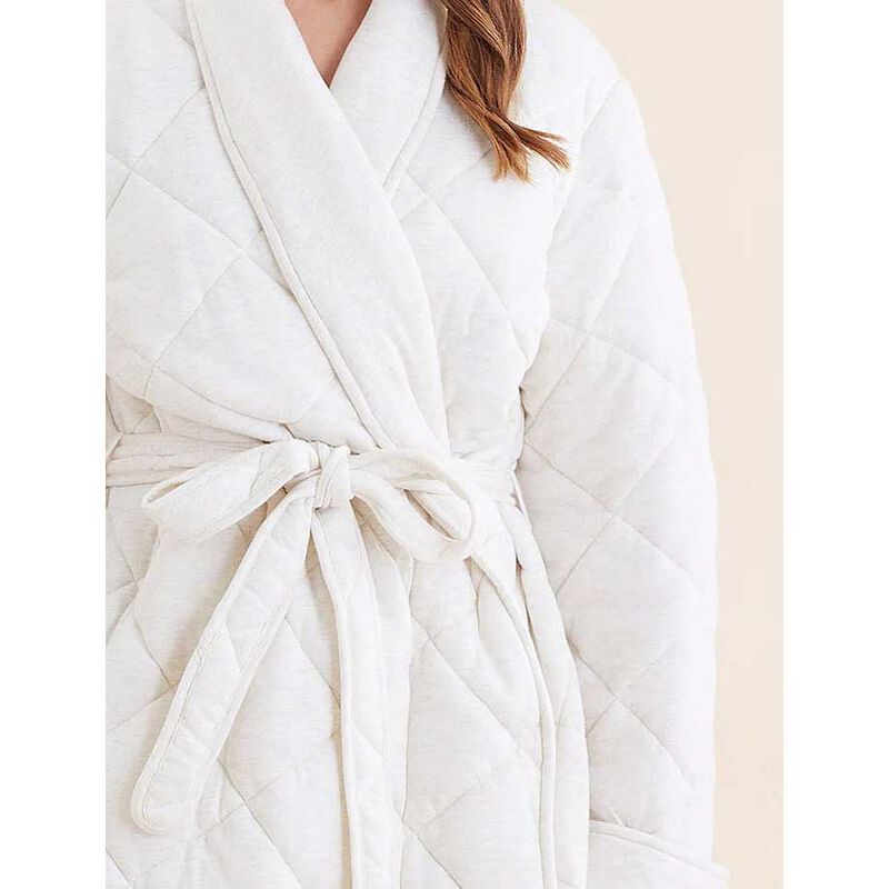 Papinelle Quilted Cotton Maxi Robe image number 2