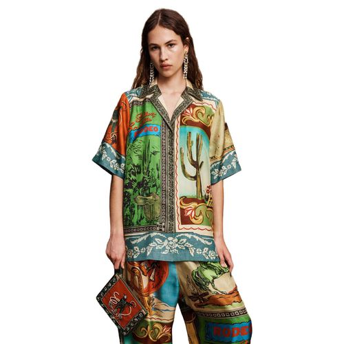 AL&Eacute;MAIS Ace Silk Shirt
