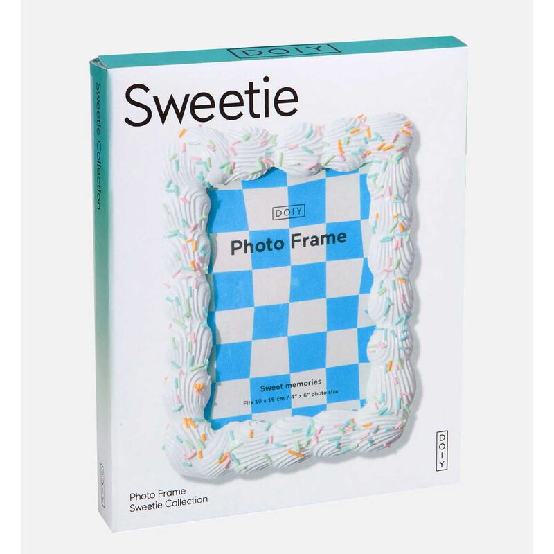 DOIY Sweetie Photo Frame White image number 3