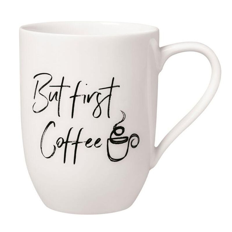 Villeroy & Boch Statement Mug "But First Coffee" image number 0