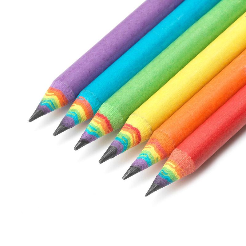 Legami Happiness for Every Day Kit HB Graphite Pencils Set of 6 image number 2
