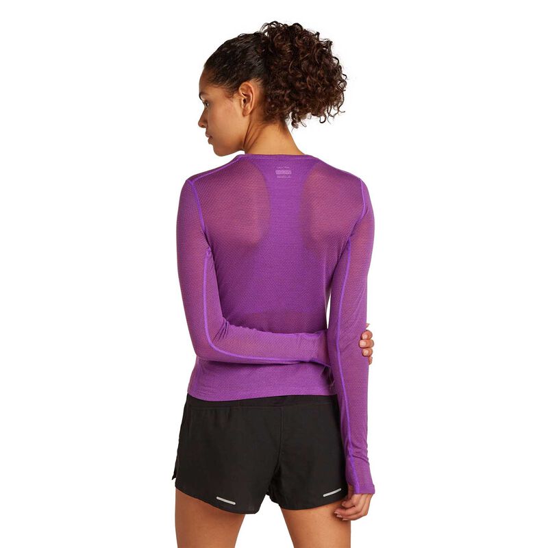 Icebreaker W Merino Blend 75 Cool-Lite Featherlight LS Crewe image number 5