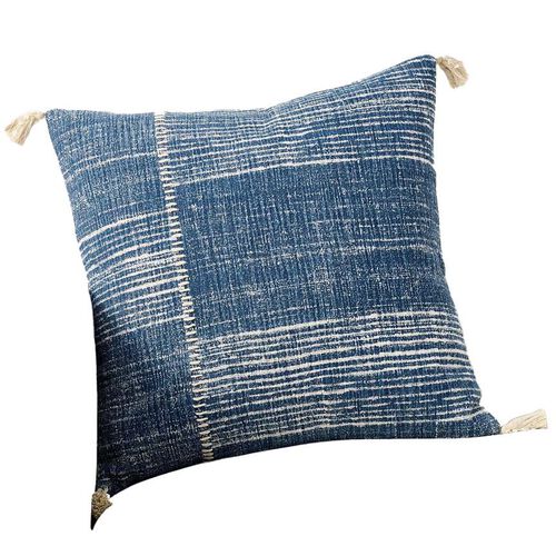 Pottery Barn Bryer Striped Cushion Cover 51cm Indigo