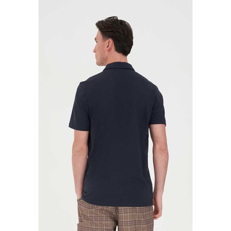 Huffer Golf Tech Zip Polo image number 1