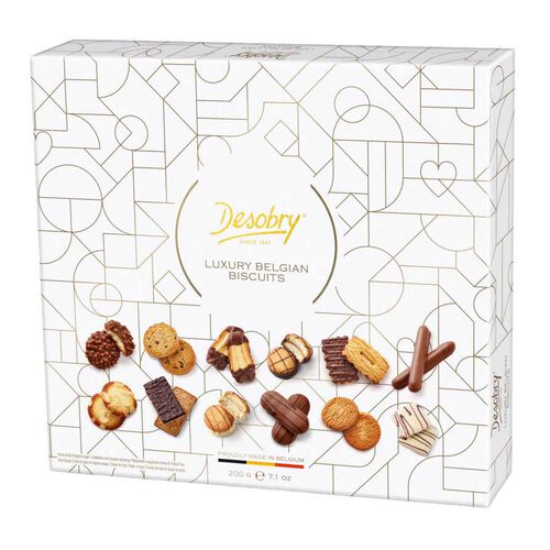 Desobry Delicious Daily Assortment Traditional Belgium Biscuits 200g