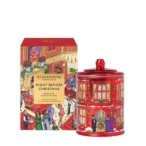 Glasshouse Fragrances Night Before Christmas Soy Candle 380g