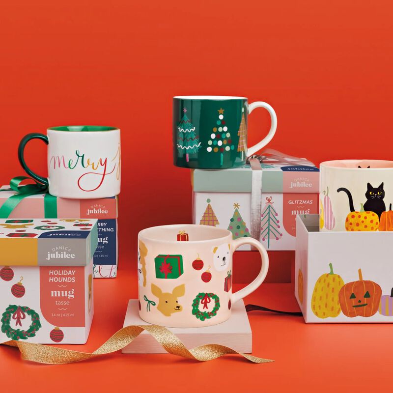 Danica Glitzmas Christmas Mug image number 1