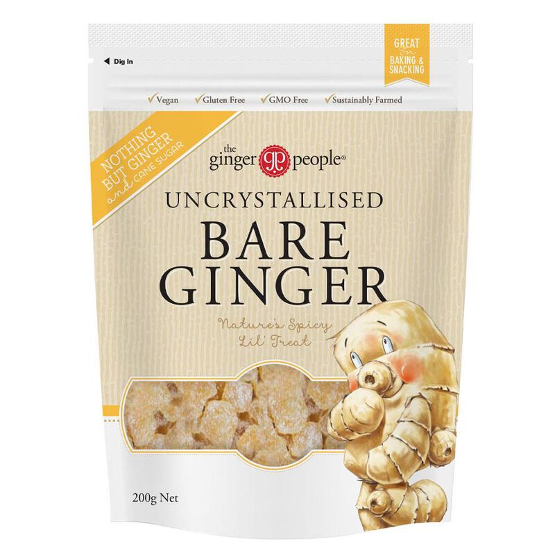 Ginger People Uncrystallized Bare Ginger 200g image number 0