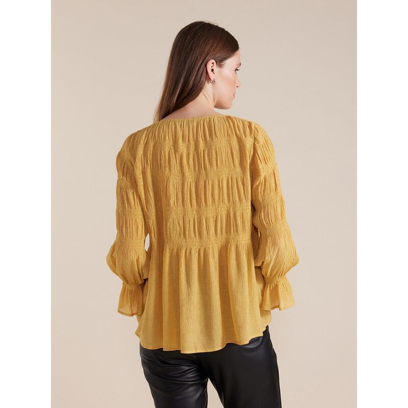 Marco Polo L/S Pleated Top image number 1