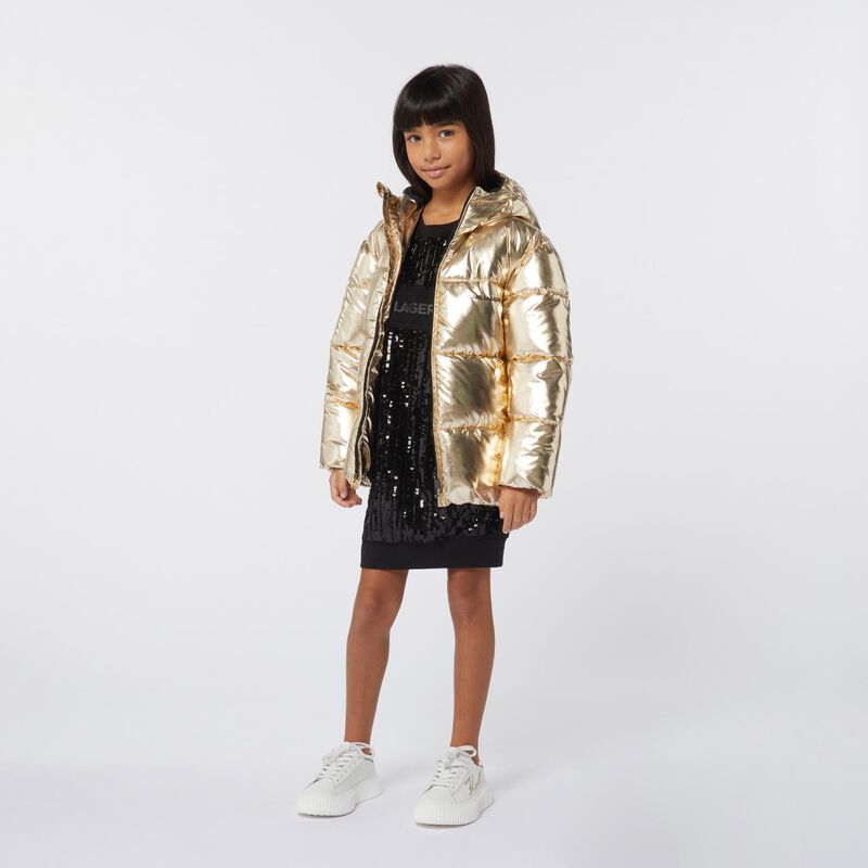 Karl Lagerfeld Milano Beaded & Sequined Dress 10Y - 16Y image number 3