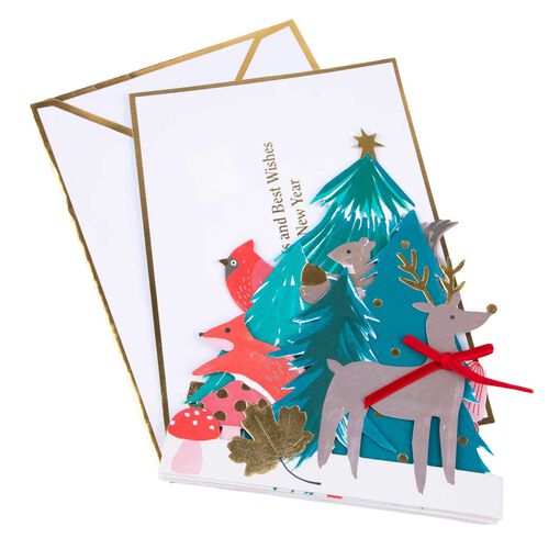 Meri Meri Winter Woodland Christmas Card