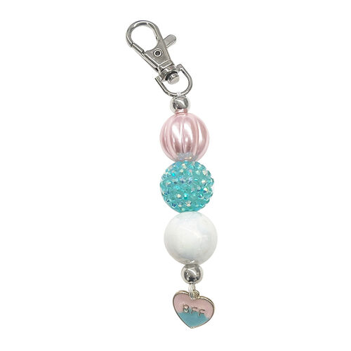 Bubblegum Bella Bff Bag Tag