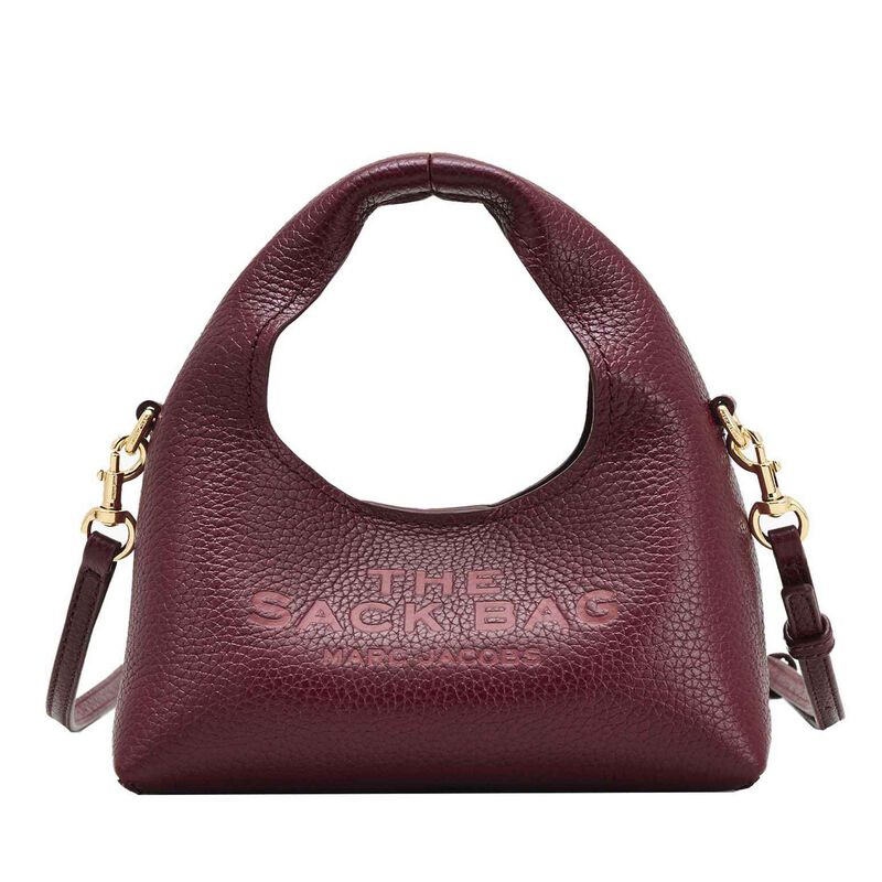 MARC JACOBS The Leather Micro Crossbody Sack image number 0