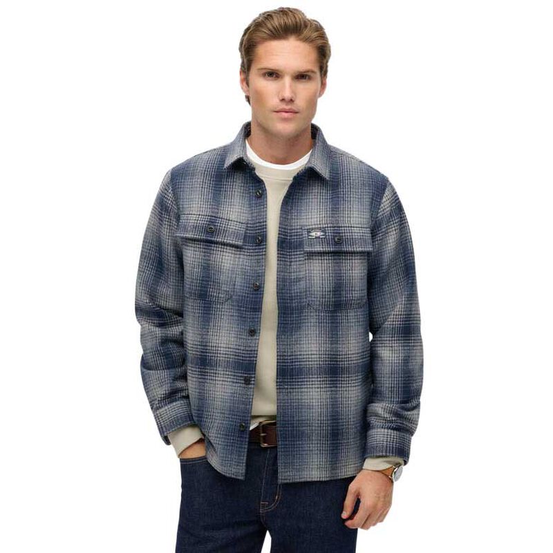Superdry Wool Miller Overshirt image number 0