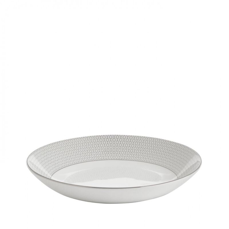 Wedgwood Gio Platinum Pasta Bowl 24cm image number 0