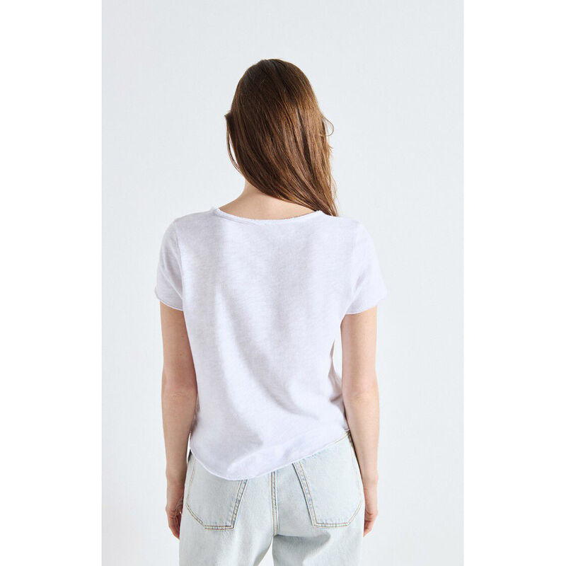 American Vintage Straight V-Neck T-Shirt image number 9