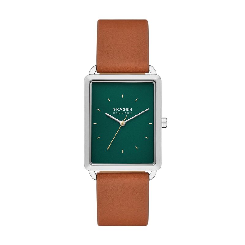 Skagen Hagen Brown Leather Watch SKW6931 image number 0