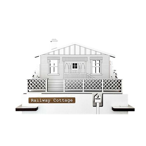 Abstract Designs A5 Flatpack Railway Cottage