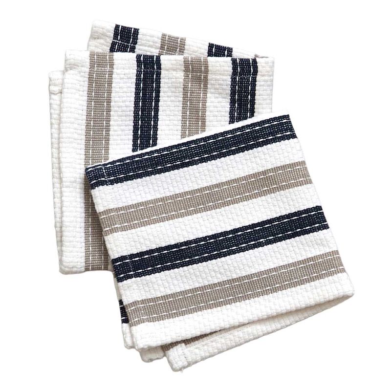 Wallace Cotton Stripe Washcloth Set Of 2 image number 0