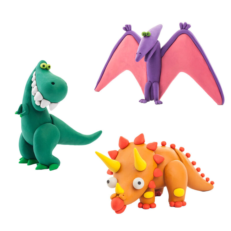 Hey Clay Dinos 6 Cans image number 1