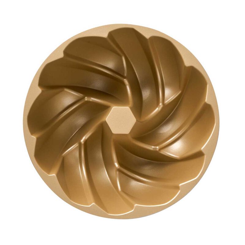 Bakemaster Braided Bundt Pan, 24 X 24 X 9.8cm - Champagne image number 3