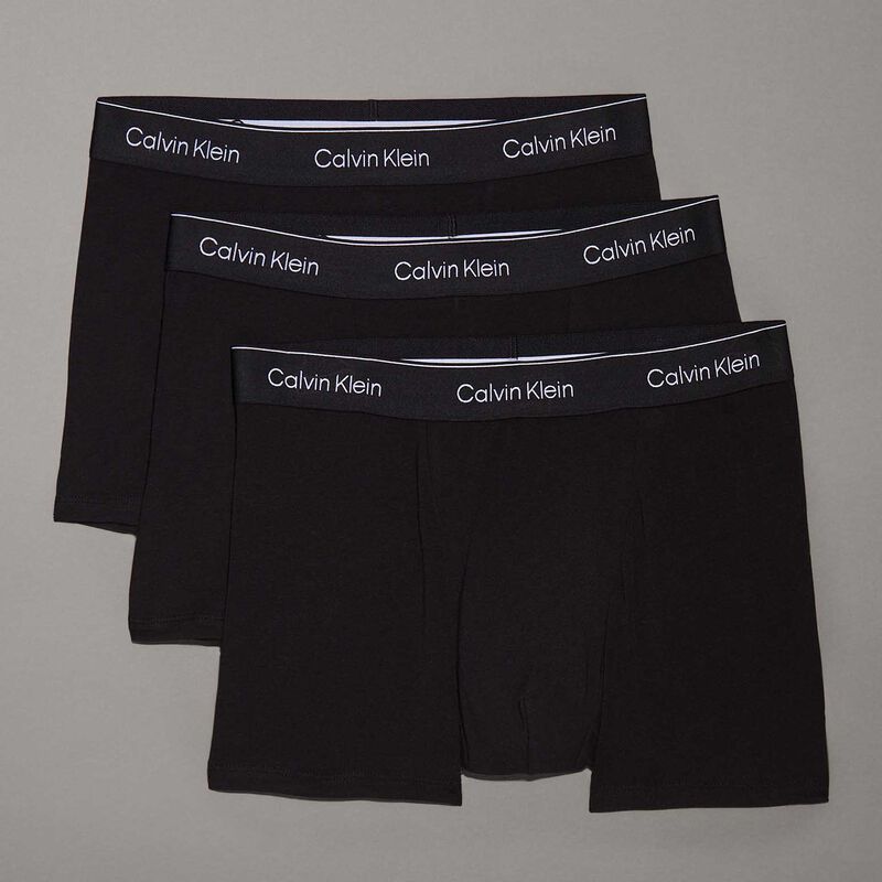 Calvin Klein Icon Cotton Stretch Relaxed Trunks - 3 Pack image number 1