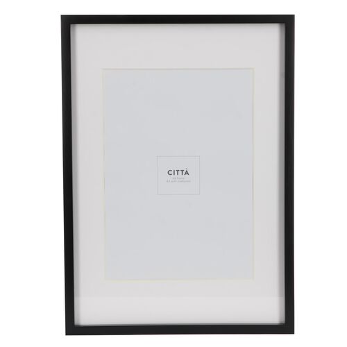Città Edge Frame Black A3 44.4x62.4cmh