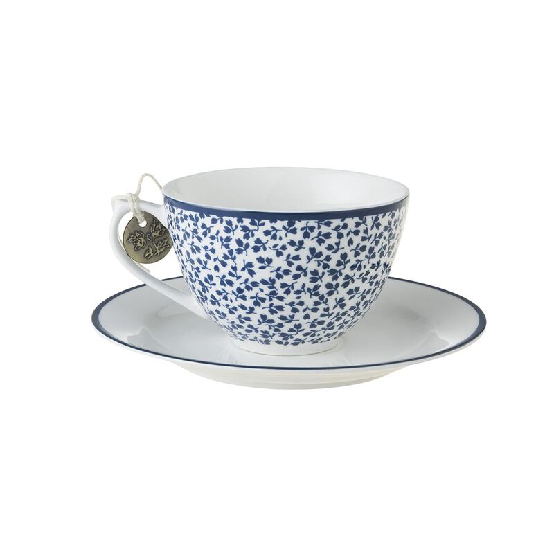 Laura Ashley Cappuccino Cup & Saucer Floris image number 3