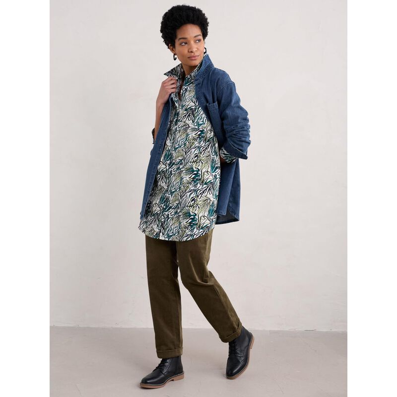 Seasalt Cornwall Waterworn Shirt River Kelp Chalk Loch image number 3