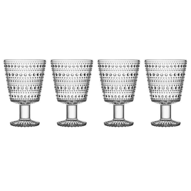 iittala Kastehelmi Universe Glass 260ml Clear Set of 4 image number 0
