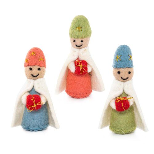 Gifted Hands Nativity Decoration - 3 Wise Men