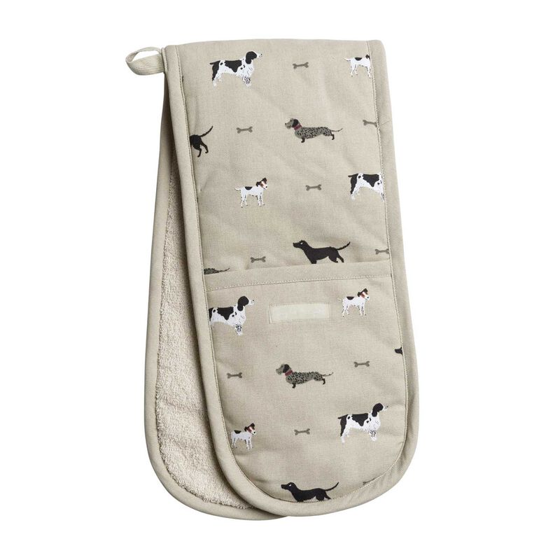 Sophie Allport Double Oven Glove Woof image number 0