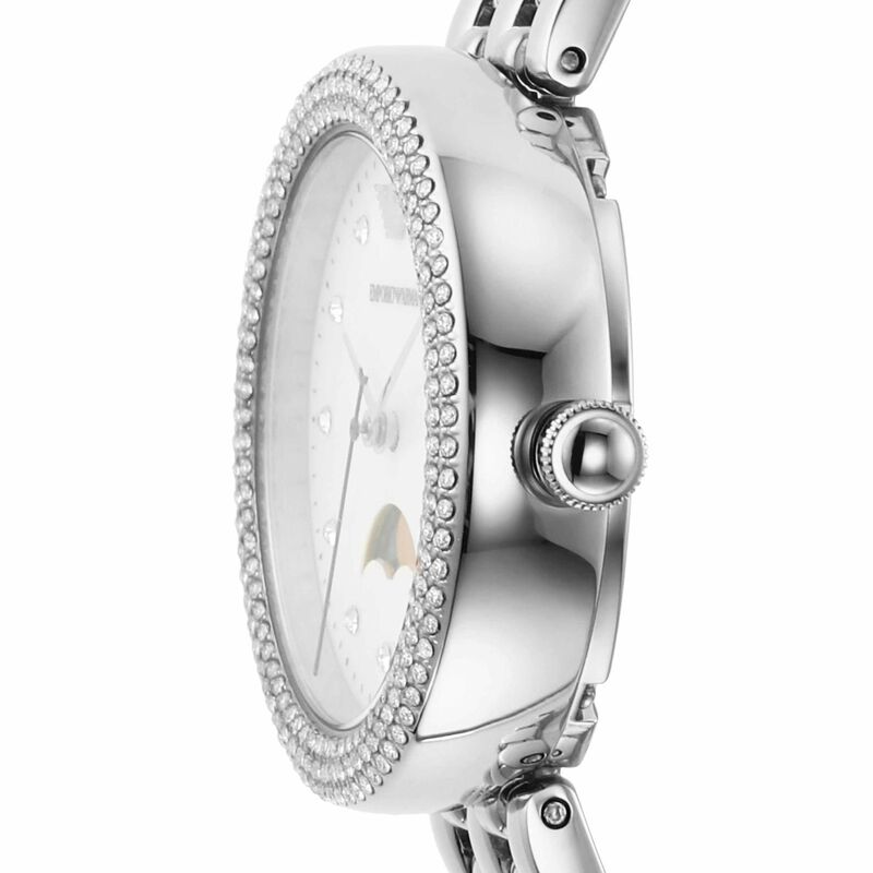 Emporio Armani Rosa Silver Analog Watch AR11461 image number 3