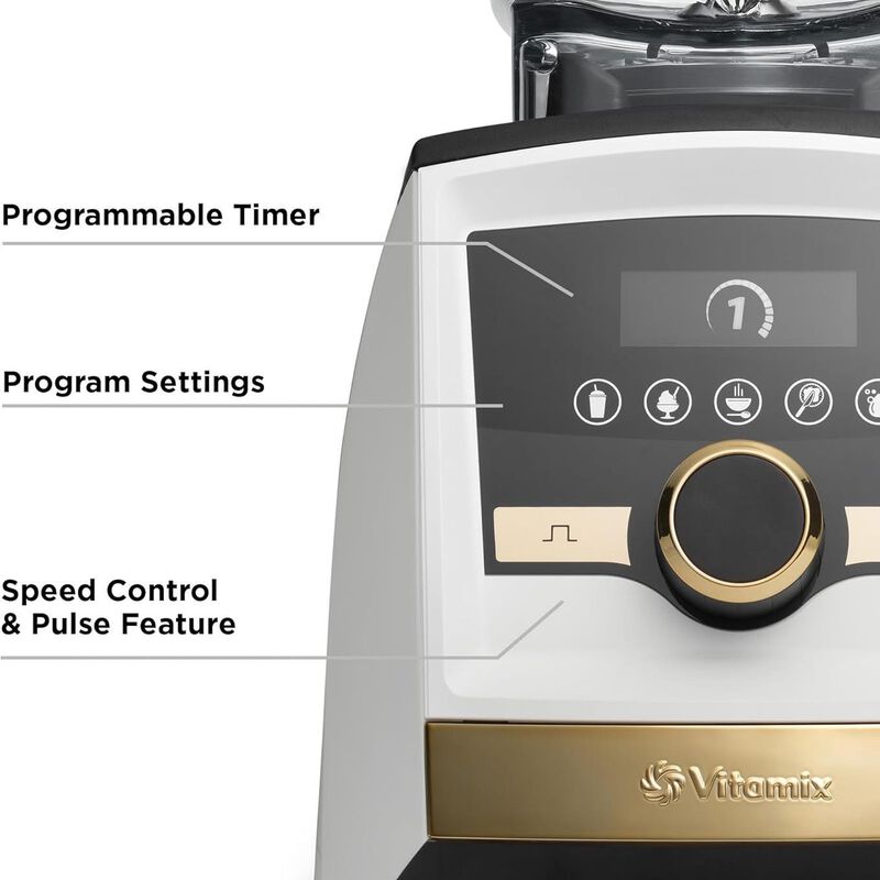 Vitamix Ascent® Series A3500I Gold Label Blender - White image number 2