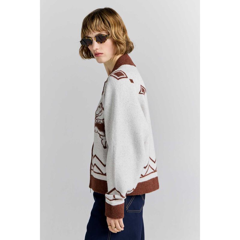 Karen Walker Carousel Knit Ivory image number 2